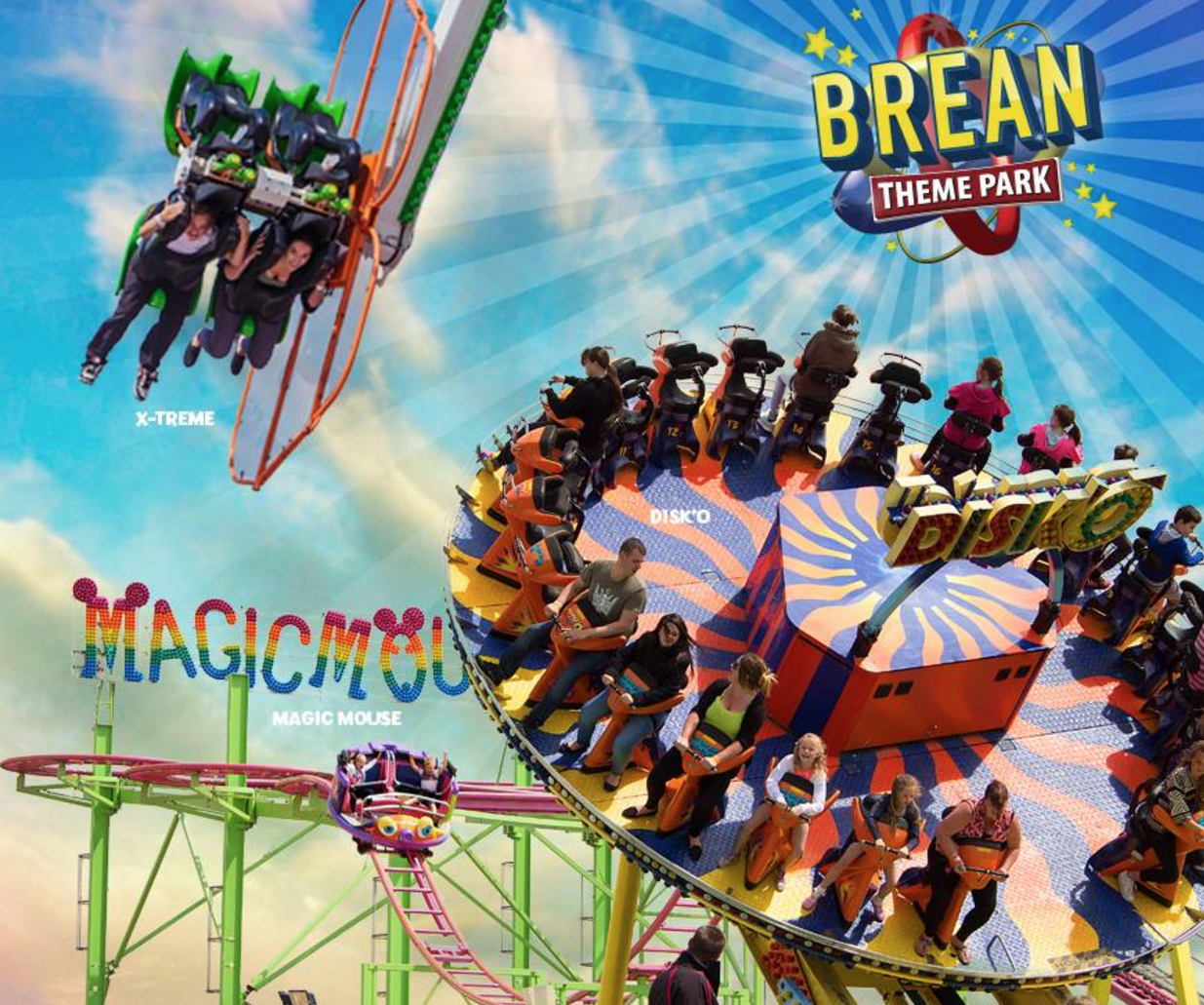 Brean Theme Park  Day Out With The Kids