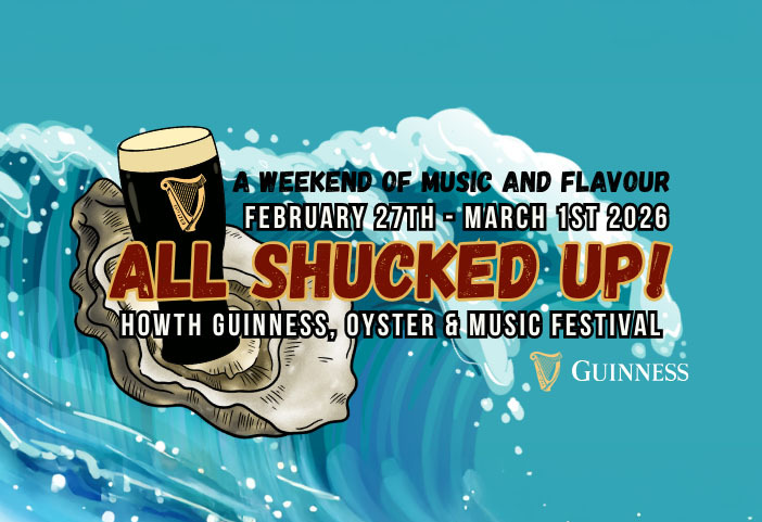 All Shucked Up returns to Howth for a weekend of oysters, live music and coastal celebrations across the popular peninsula.