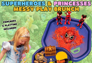 Things to do in County Dublin, Ireland - Superheroes and Princesses Messy Play Brunch - YourDaysOut
