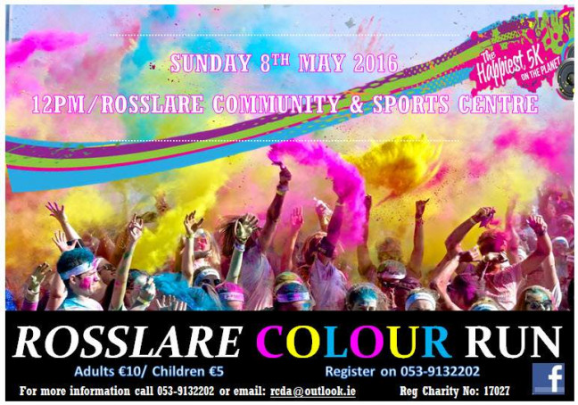 Things to do in County Wexford, Ireland - Rosslare 5k Colour Run - YourDaysOut