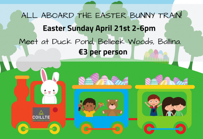 Things to do in County Mayo, Ireland - Easter Bunny Train - YourDaysOut