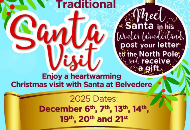 Things to do in County Westmeath, Ireland - Visit Santa at Belvedere - YourDaysOut