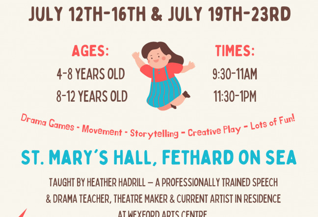 Things to do in County Wexford, Ireland - Summer Drama Classes ages 4-8 - YourDaysOut