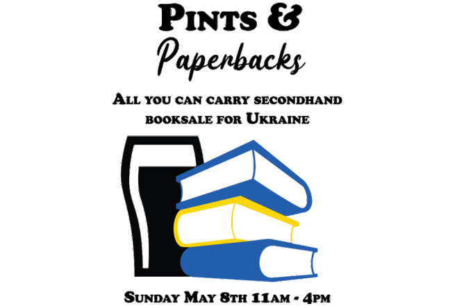 Things to do in County Dublin Dublin, Ireland - Slattery’s Pub in Beggars Bush Teams Up with Community for Second- Hand Book Sale to Support Ukraine - YourDaysOut