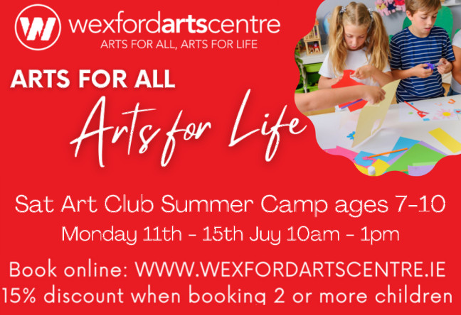 Things to do in County Wexford, Ireland - sat Art Summer Camp - YourDaysOut