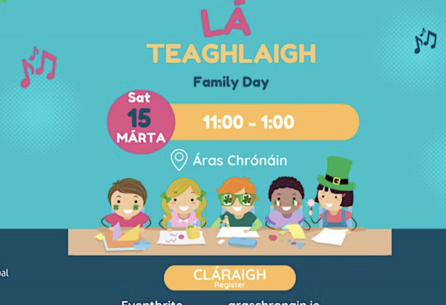 Things to do in County Dublin Dublin, Ireland - Lá teaghlaigh do Sheachtain na Gaeilge - YourDaysOut