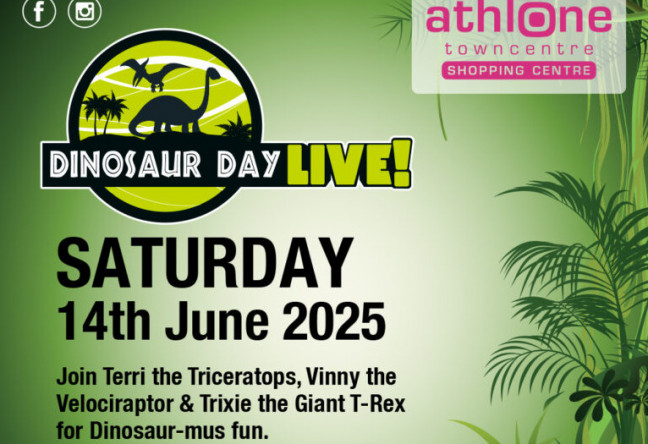 Things to do in County Westmeath, Ireland - Dino Day Live | Athlone - YourDaysOut