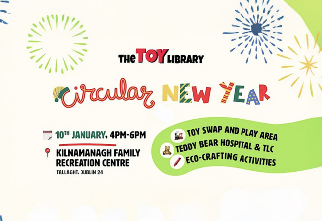 Things to do in County Dublin, Ireland - Circular New Year Swap & Play - YourDaysOut